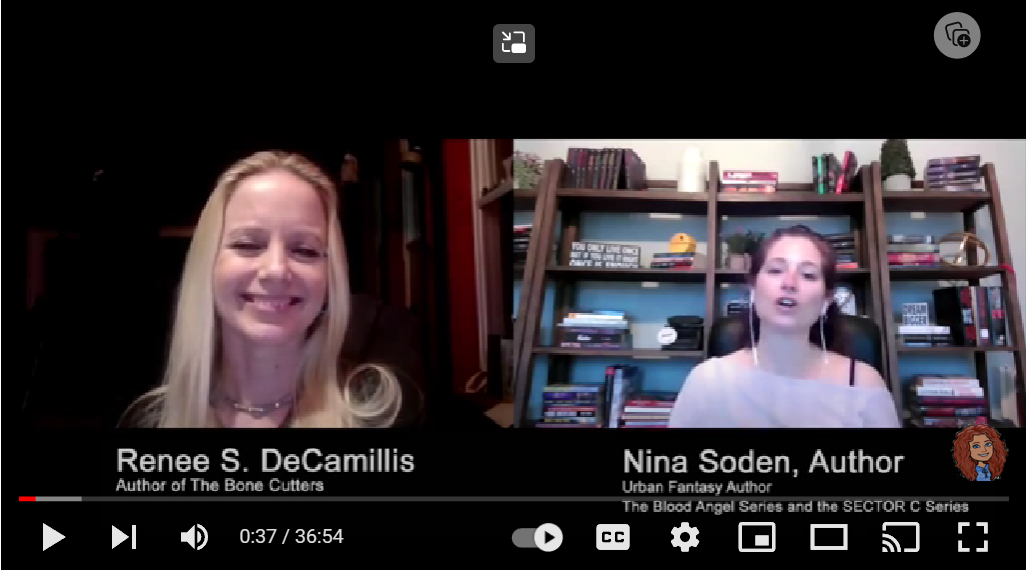 Podcast Author Interview with Nina Soden 2020