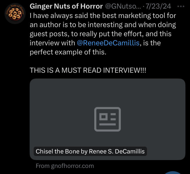 GNOH Interview Post by Jim McLeod 7-23-2024--MUST READ quote